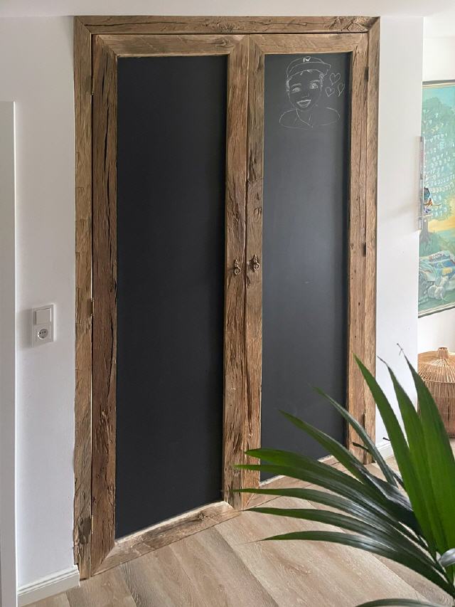 Einbauschrank im Vintage Style